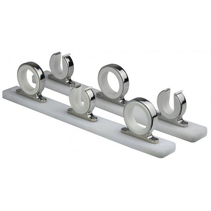 Reelaxn Rod Holder Hanger Rack Stainless Steel-Rod Holders-Sam Allen Wholesale-3 Rod-Fishing Station