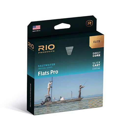 Rio Elite Flats Pro 15' Clear Tip Fly Line-Fly Fishing - Fly Line & Leader-Rio-Clear/Aqua/Orange/Sand WF9FI-Fishing Station