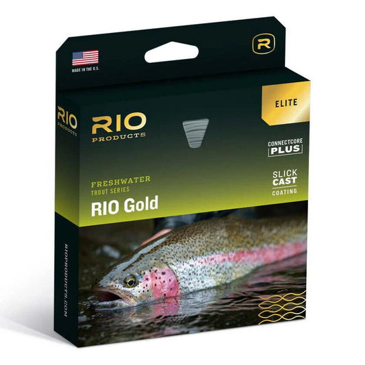 Rio Elite Gold Fly Line-Fly Fishing - Fly Line & Leader-Rio-Moss/Gold/Grey-WF4F-Fishing Station