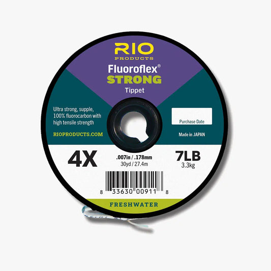 Rio Fluoroflex Strong Tippet-Fly Fishing - Fly Line & Leader-Rio-4X 7.3LB-Fishing Station