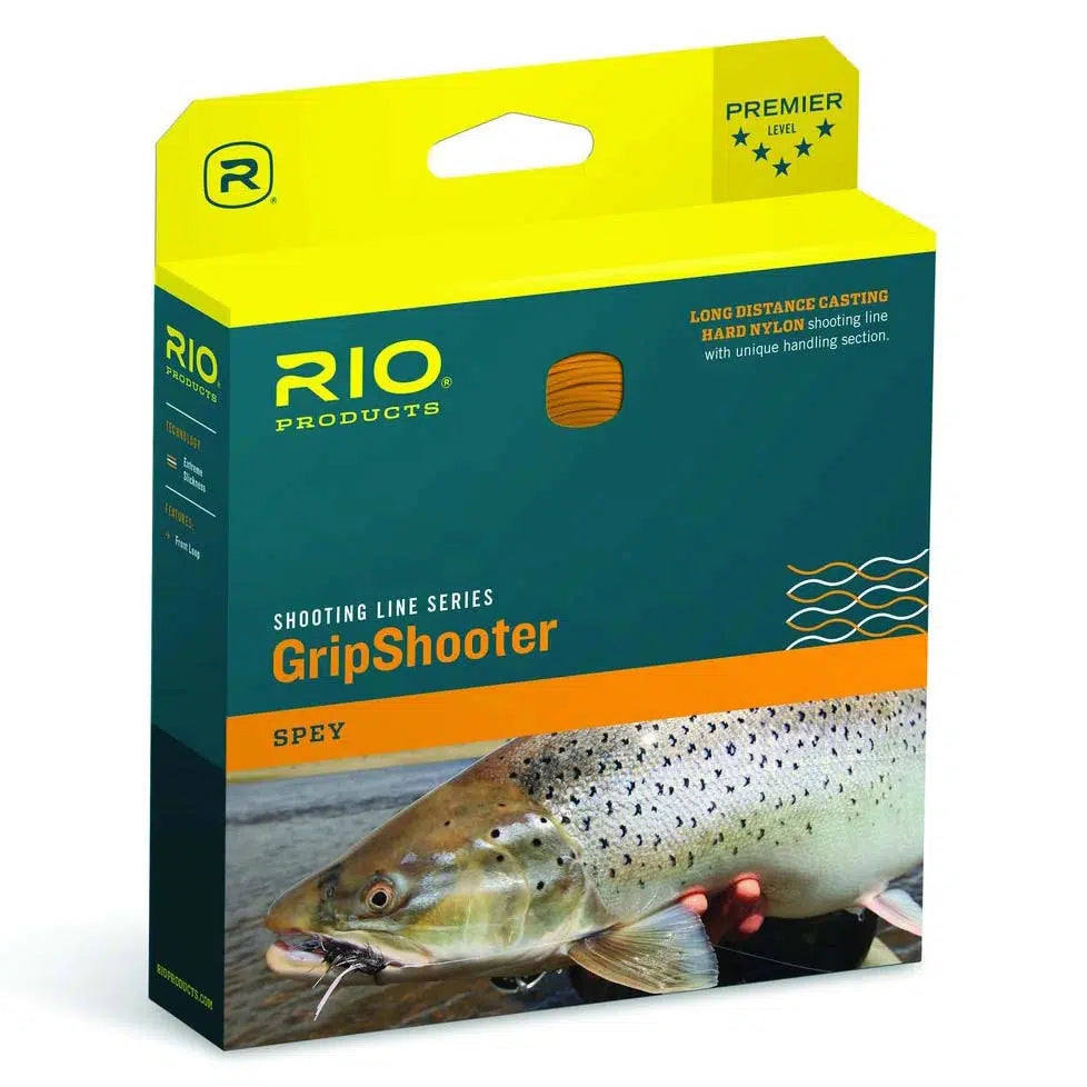 Rio GripShooter Spey Fly Line-Fly Fishing - Fly Line & Leader-Rio-Yellow/Orange-50lb-Fishing Station