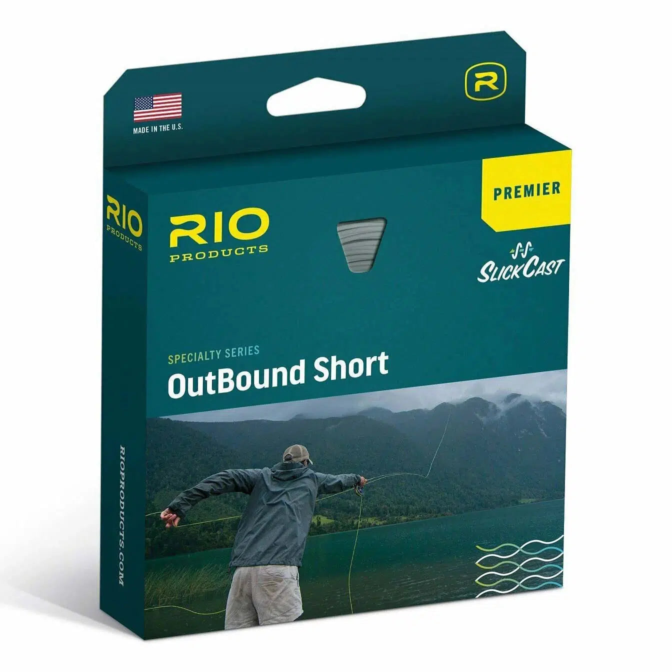 Rio Premier Outbound Short Float Fly Line-Fly Fishing - Fly Line & Leader-Rio-WF7F Moss/Ivory-Fishing Station