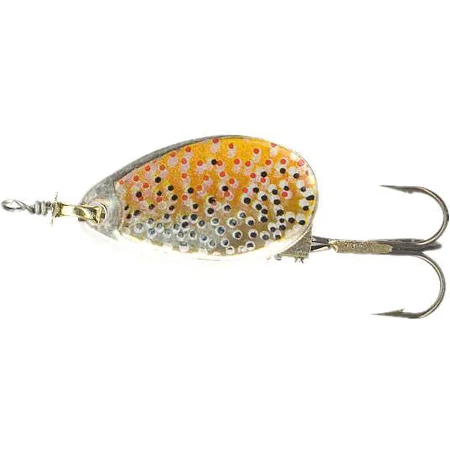Rublex Celta Classic Spinner-Lure - Spinnerbaits & Spinners-Rublex-Brown Trout Gold-#3 - 5g-Fishing Station