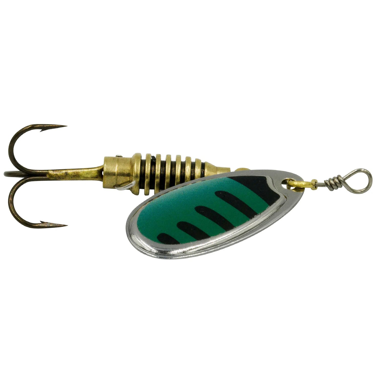 Rublex Celta Classic Spinner-Lure - Spinnerbaits & Spinners-Rublex-Silver Green-#2 - 3.5g-Fishing Station