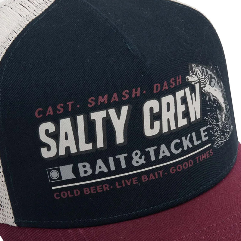 Load image into Gallery viewer, Salty Crew Live Bait Retro Trucker Hat
