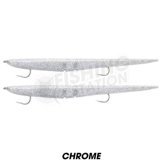 Lunker City Slug-Go Pre Rigged 12" Soft Plastic Lure