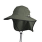 SPA Flap Hat-Hats & Headwear-Sun Protection Australia-Green-Fishing Station