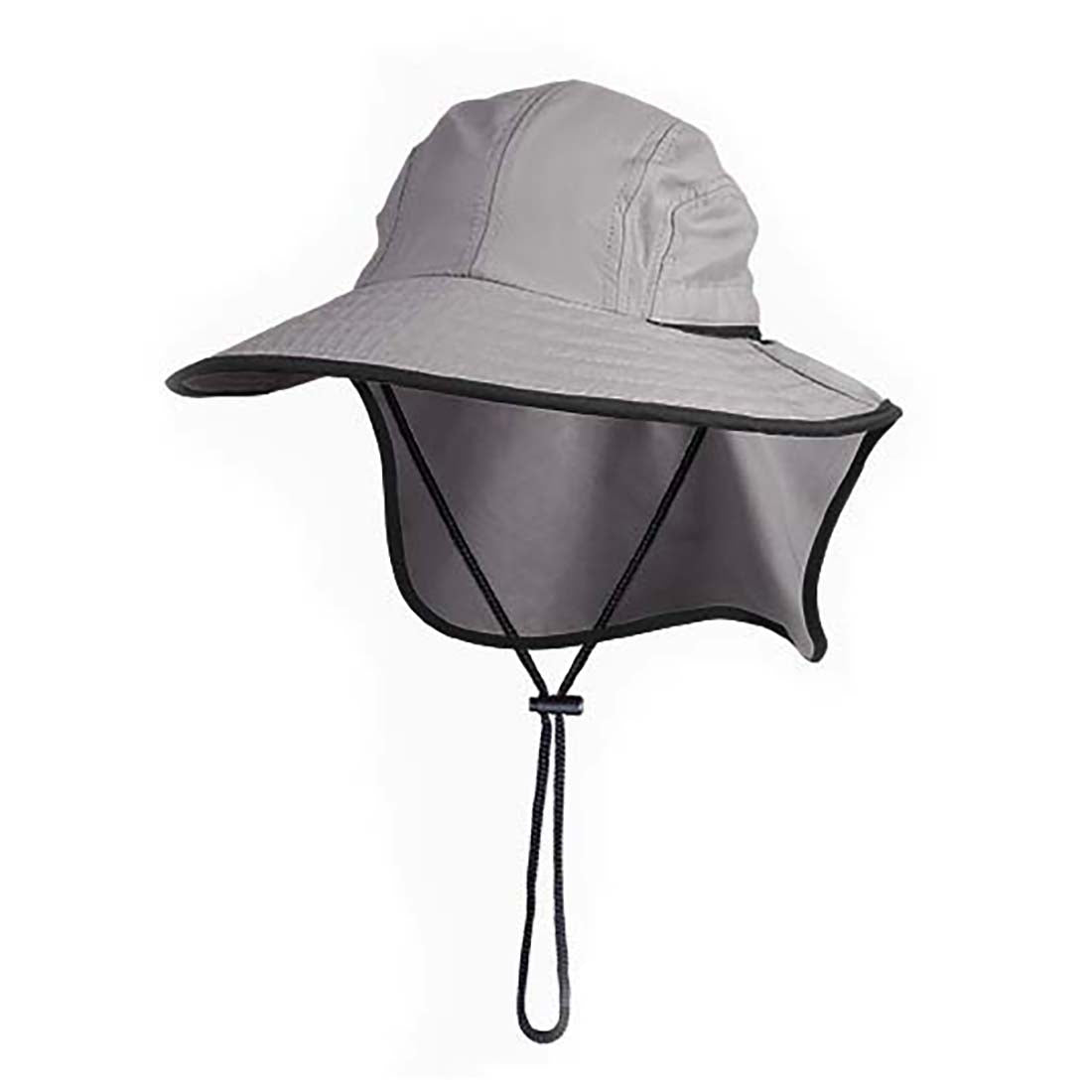 SPA Flap Hat-Hats & Headwear-Sun Protection Australia-Silver-Fishing Station