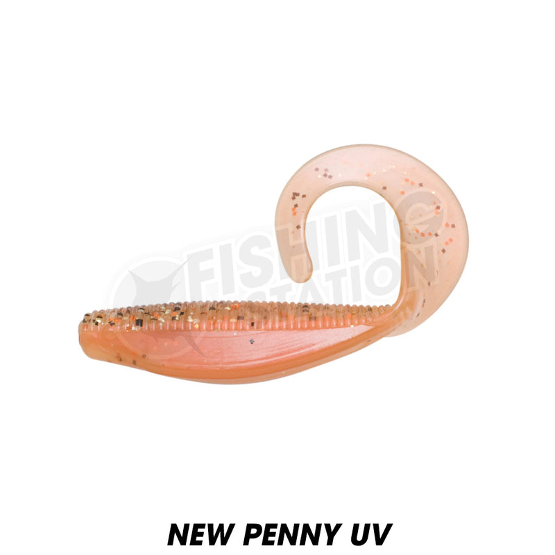 Load image into Gallery viewer, Z-Man StreakZ Curly TailZ 4" Soft Plastic Lure
