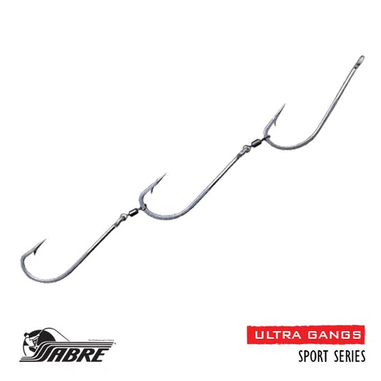 Sabre Ultra-Gang Hooks Sport-Hooks - Gang-Sabre-4/0-Fishing Station