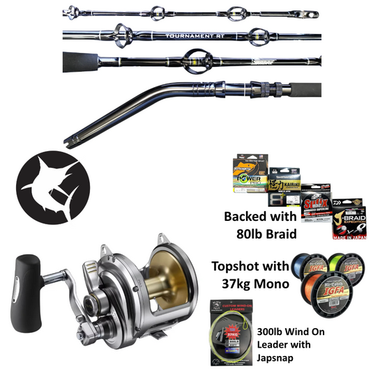 Sabre RT 37kg BB Rod / NEW Talica 50 Overhead Game Combo