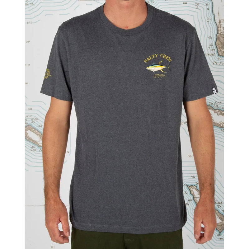 Load image into Gallery viewer, Salty Crew Ahi Mount Short Sleeve Tee-Shirts &amp; T-Shirts-Salty Crew-Heather Grey-S-Fishing Station
