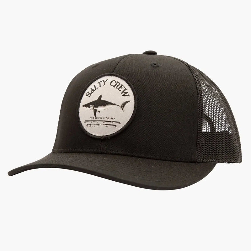 Load image into Gallery viewer, Salty Crew Bruce Retro Trucker Hat-Hats &amp; Headwear-Salty Crew-Black-Fishing Station
