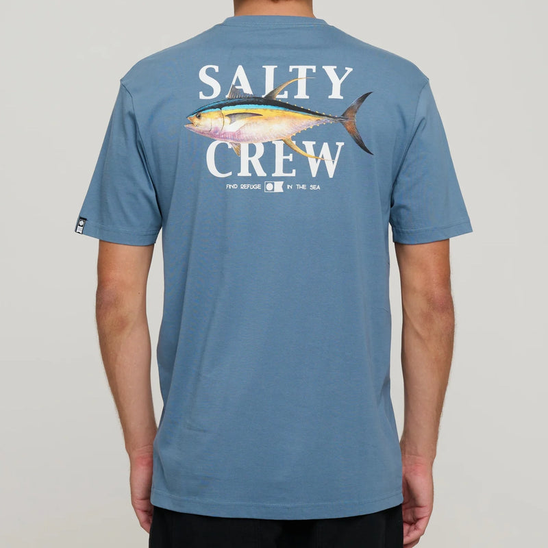 Load image into Gallery viewer, Salty Crew Yellowfin Premium Short Sleeve Tee-Shirts &amp; T-Shirts-Salty Crew-Dark Slate-S-Fishing Station
