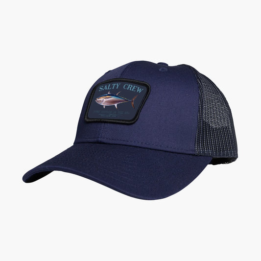 Salty Crew Big Blue Retro Trucker Hat-Hats & Headwear-Salty Crew-Navy-Fishing Station