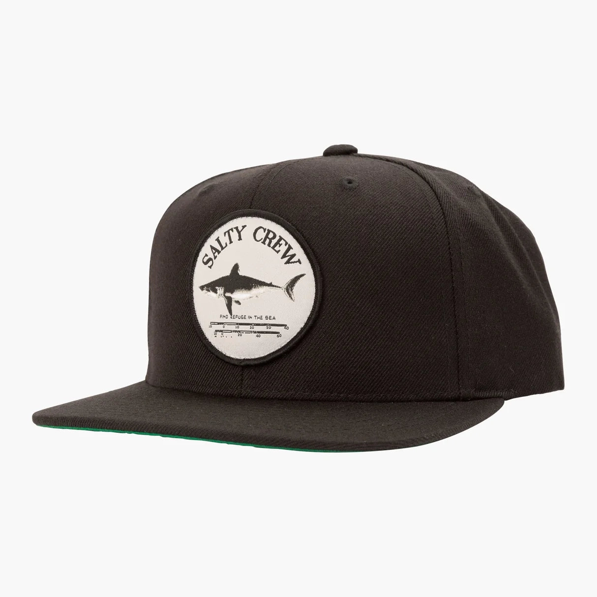 Salty Crew Bruce 6 Panel Hat-Hats & Headwear-Salty Crew-Black-Fishing Station