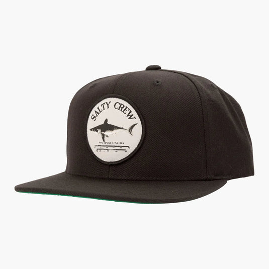 Salty Crew Bruce 6 Panel Hat-Hats & Headwear-Salty Crew-Black-Fishing Station