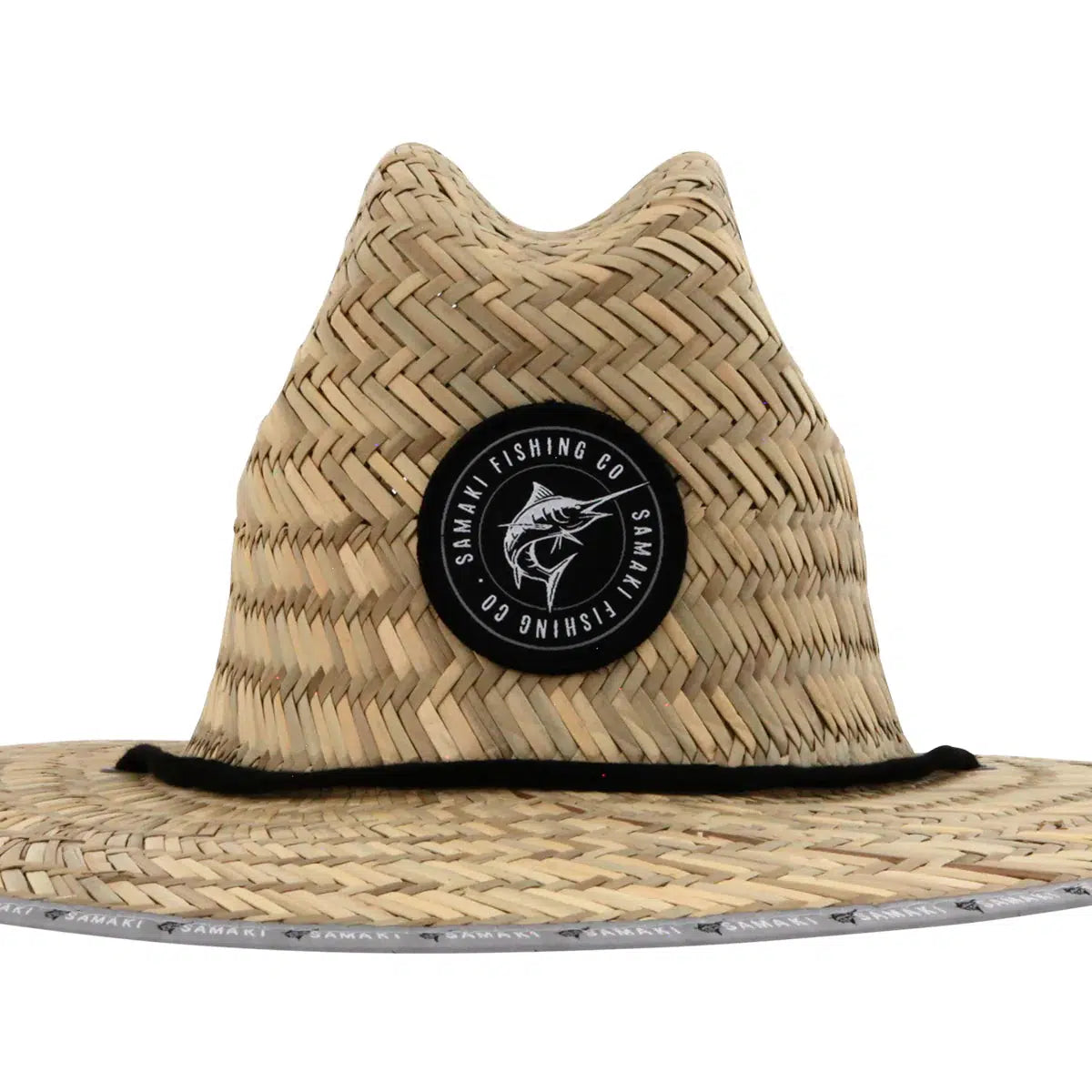 Samaki Marlin Patch Straw Hat-Hats & Headwear-Samaki-S/M-Fishing Station