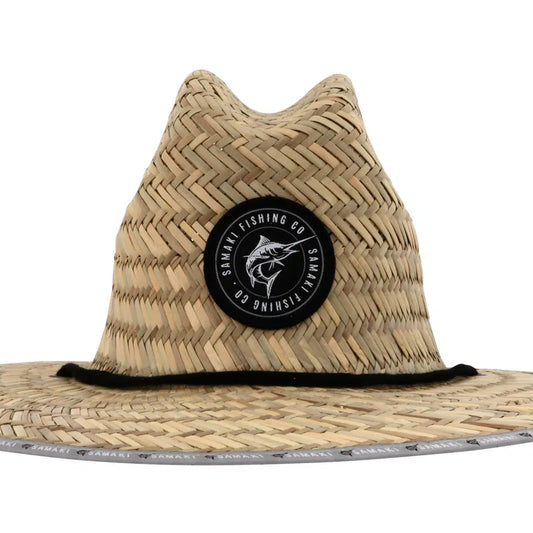 Samaki Marlin Patch Straw Hat-Hats & Headwear-Samaki-S/M-Fishing Station