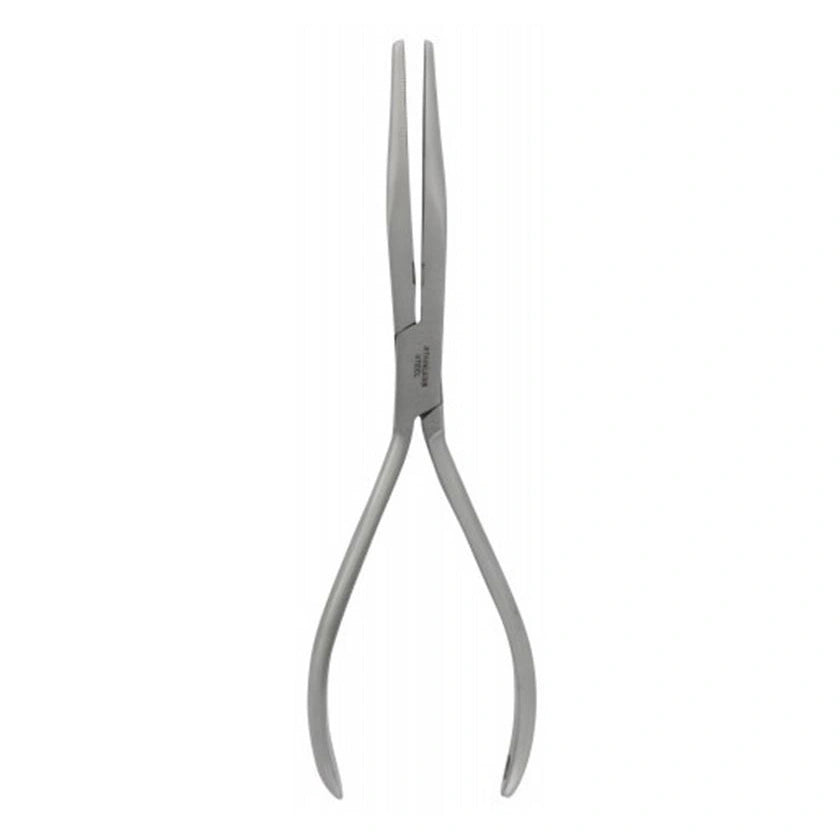 Samaki Stainless Steel 215mm Bent Long Nose Plier-Tools - Pliers-Samaki-215mm-Fishing Station