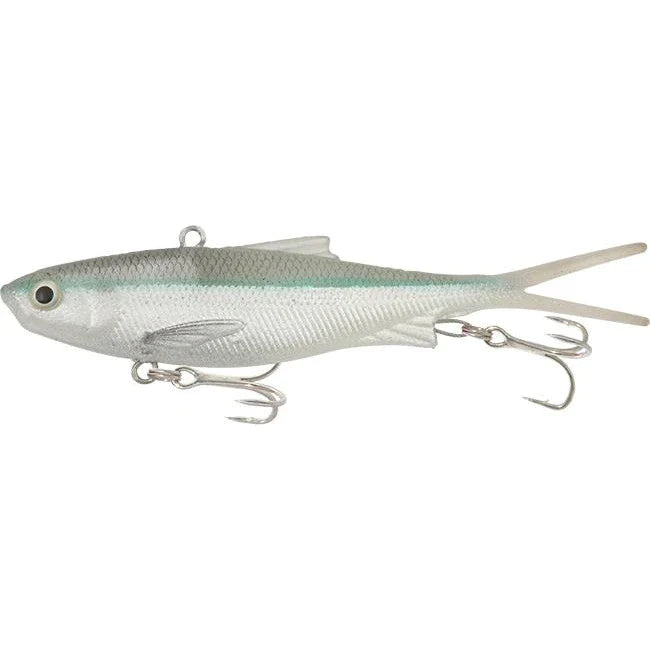 Samaki Vibelicious Fork 100mm 20g Soft Vibe Lure-Lure - Blades & Vibe-Samaki-Whitebait-Fishing Station