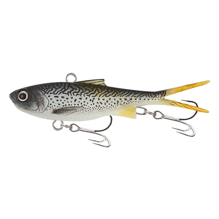 Samaki Vibelicious Fork 100mm 20g Soft Vibe Lure-Lure - Blades & Vibe-Samaki-Whitebait-Fishing Station