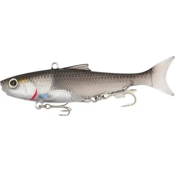 Load image into Gallery viewer, Samaki Vibelicious Thumper Soft Vibe Lure-Lure - Blades &amp; Vibe-Samaki-Clear UV Mullet-125mm / 30g-Fishing Station
