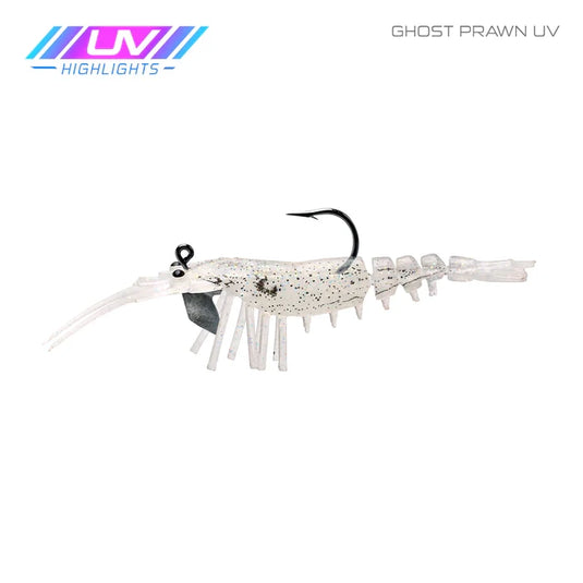 Samaki Live Shrimp-Lure - Soft Plastic-Samaki-50mm-Ghost Prawn-Fishing Station