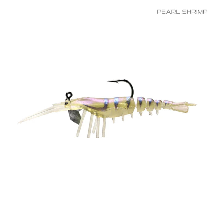 Load image into Gallery viewer, Samaki Live Shrimp-Lure - Soft Plastic-Samaki-50mm-Pearl Shrimp-Fishing Station
