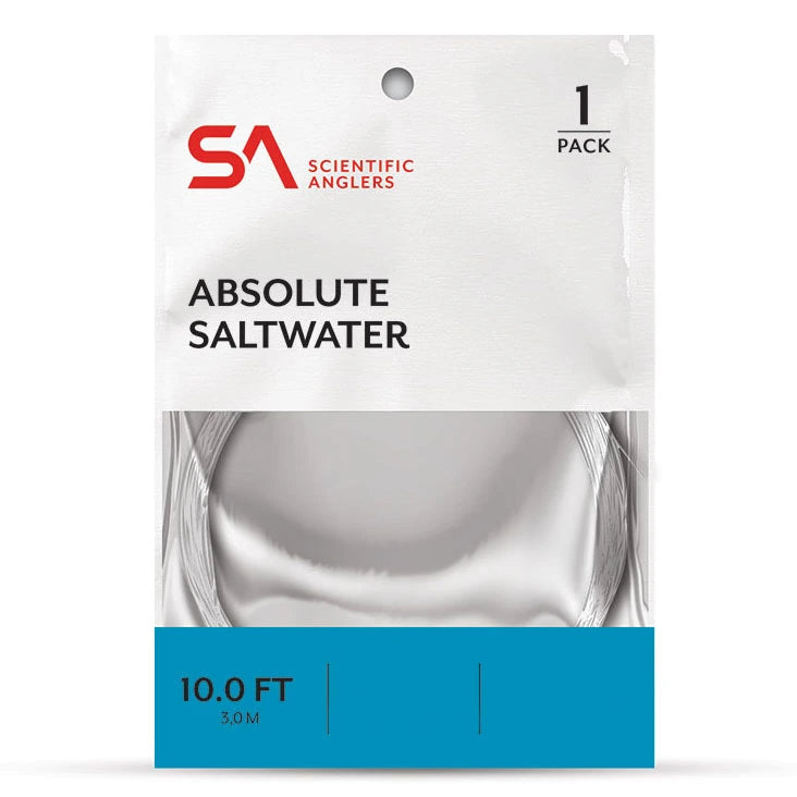 Scientific Anglers Absolute Saltwater Leader - 1 Pack-Fly Fishing - Fly Line & Leader-Scientific Anglers-20LB-Fishing Station