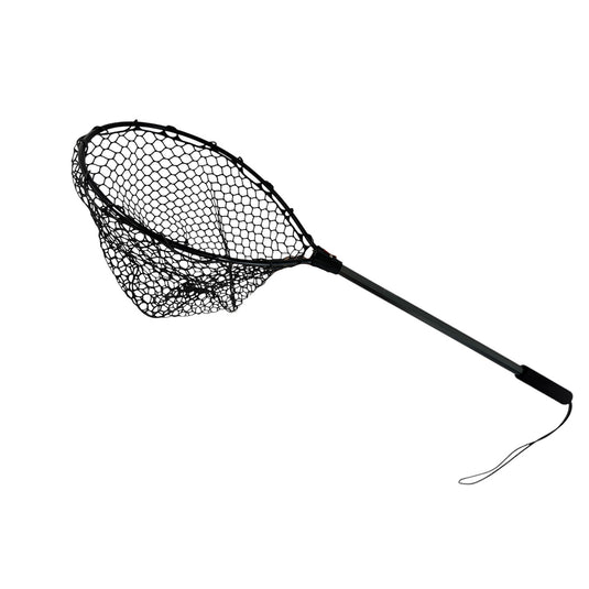 Seahorse Deluxe Slide Landing Net-Nets-Seahorse Fishing Tackle-Medium (Yellow Belly)-Fishing Station