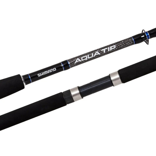 OLD Shimano 19 Aqua Tip Rod-Rod-Shimano-6' Spin 2pc 2-4kg-Fishing Station