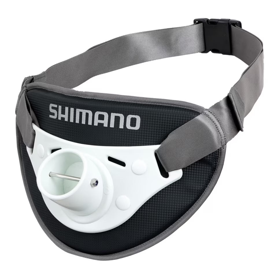Shimano 23 Fighting Belt Grey-Gimbals & Harnesses-Shimano-Fishing Station