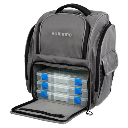 Shimano 23 Tackle Backpack With Tackle Box-Tackle Boxes & Bags-Shimano-Medium-Fishing Station