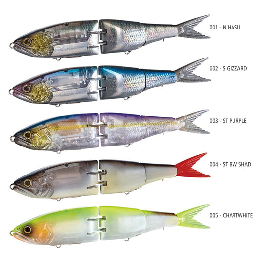Shimano Bantam Armajoint Flash Boost 190mm Swimbait Lure-Lure - Swimbait-Shimano-005 Chartwhite-Fishing Station