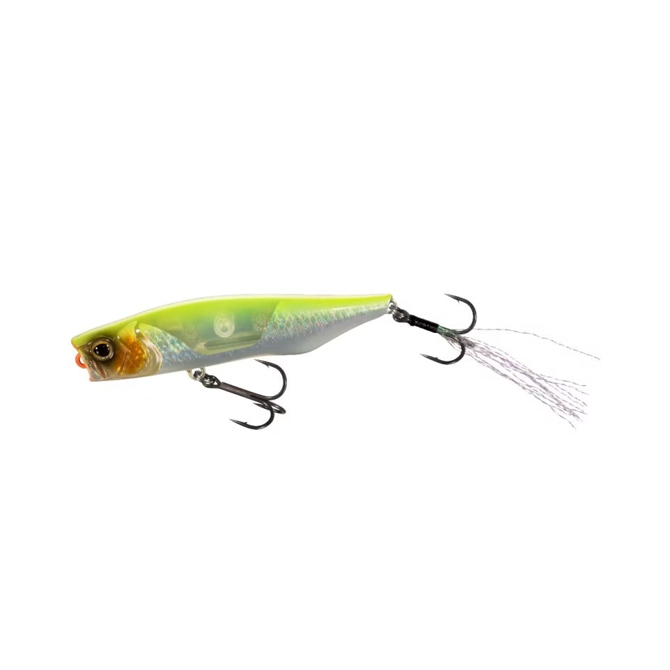 Shimano Bantam Ligen 66F Flashboost Pencil Popper Lure-Lure - Small Surface-Shimano-006 ST Chart-Fishing Station