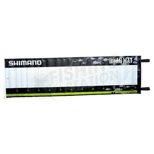 Shimano Brag Mat-Tools - Scales & Measuring-Shimano-1.2m-Green-Black-Fishing Station