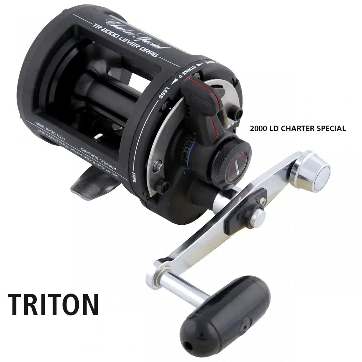 Shimano Charter Special Overhead Reel-Reels - Overhead-Shimano-TR2000LD-Fishing Station
