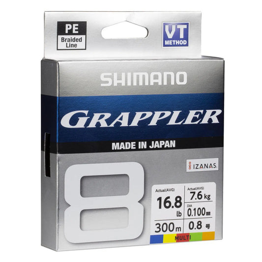 Shimano Grappler 8 Premium PE Braid-Line - Braid-Shimano-16lb-Fishing Station