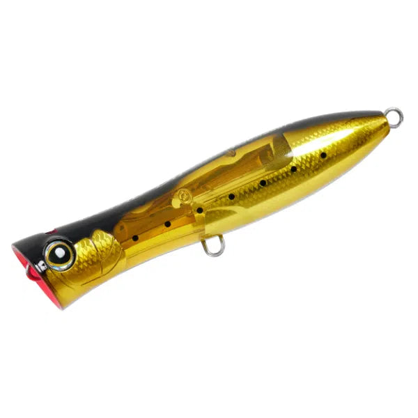 Shimano Ocea Bomb Dip 170F Flashboost Popper Lure-Lure - Poppers, Stickbaits & Pencils-Shimano-007 Black Gold-Fishing Station