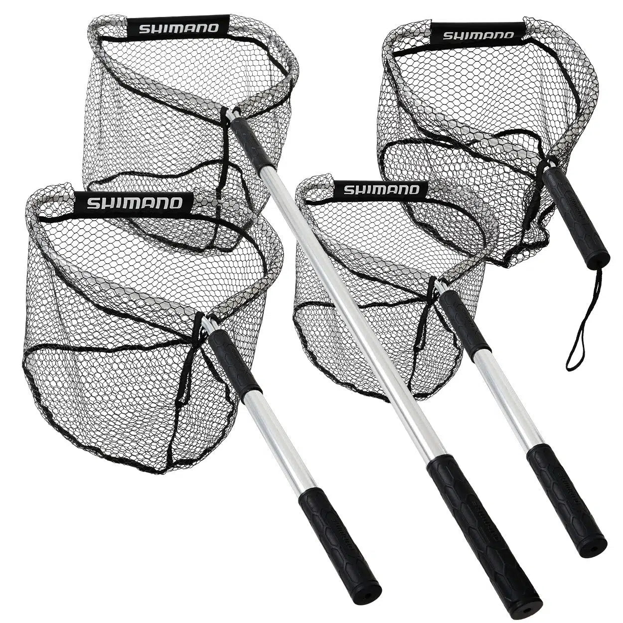 Shimano Silicon Landing Net-Nets-Shimano-Kayak 250 Wide Mesh-Fishing Station