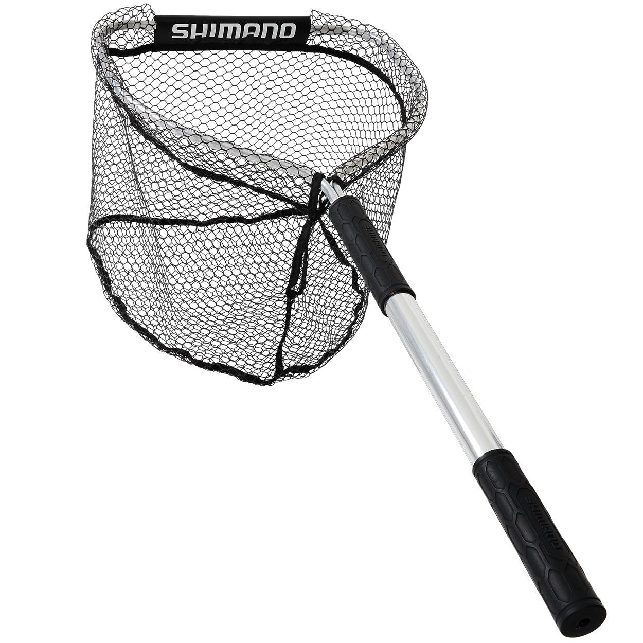 Shimano Silicon Landing Net-Nets-Shimano-Large 500 Wide Mesh-Fishing Station