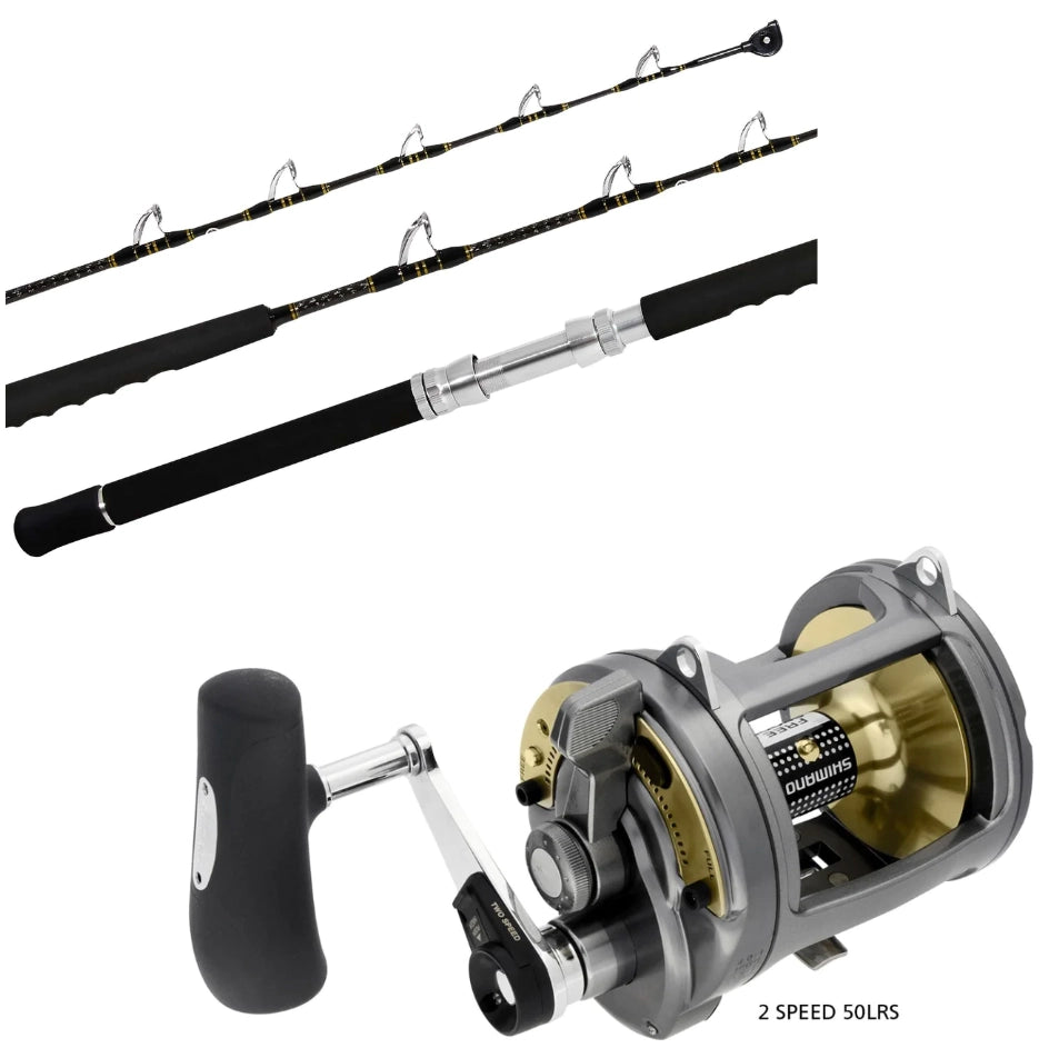 Shimano Speedmaster Rod / Tyrnos Overhead Game Combo Fishing Station