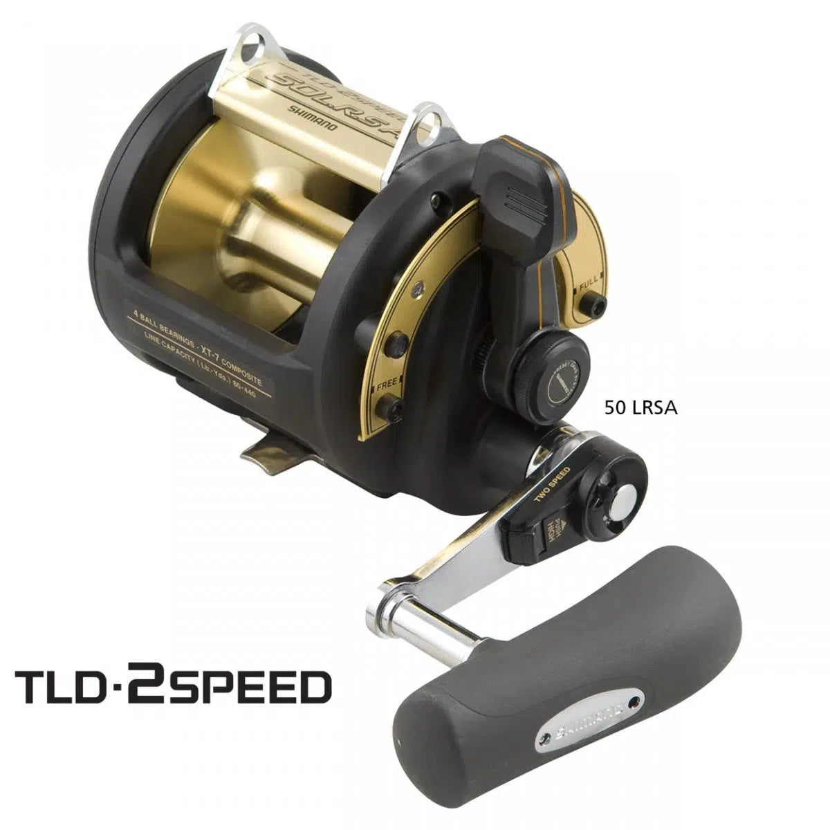Shimano TLD Triton Lever Drag 2 Speed Overhead Reel-Reels - Overhead-Shimano-TLD2SP50LRSA-Fishing Station
