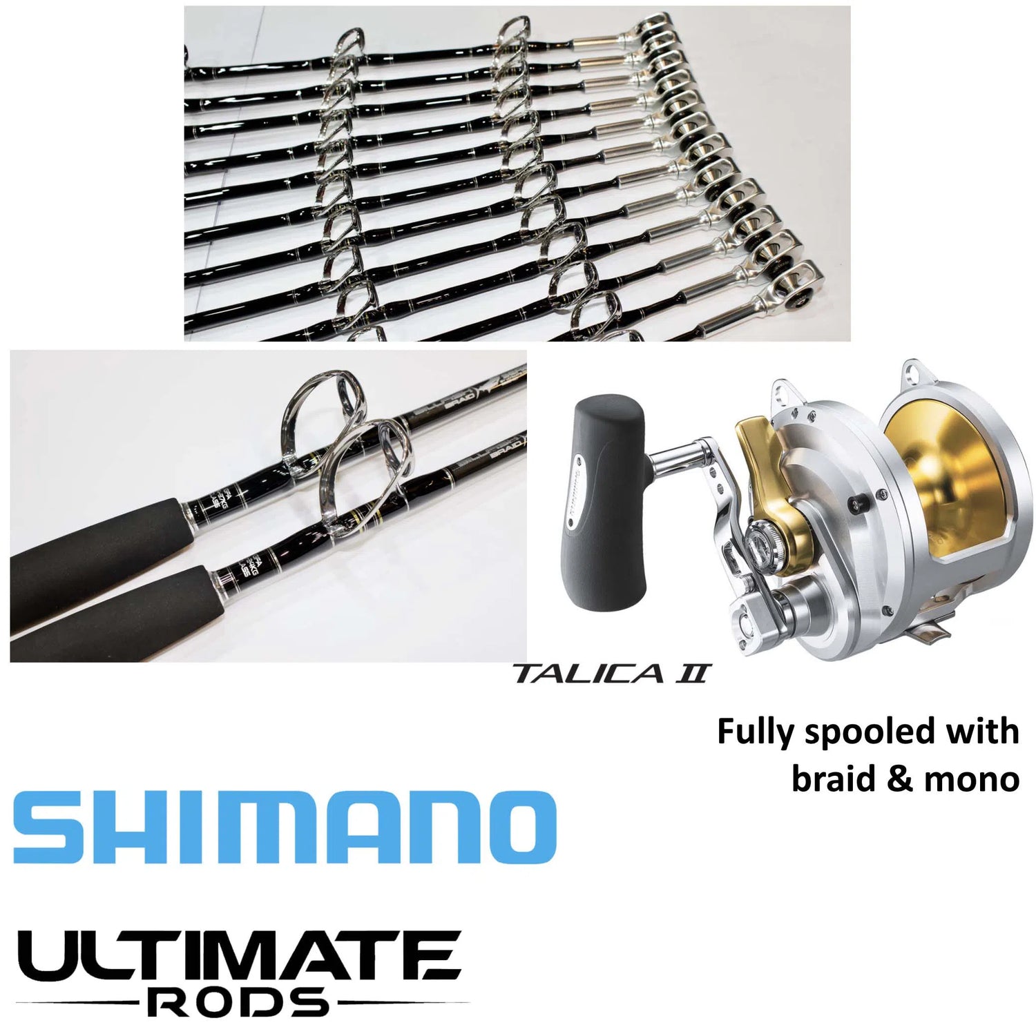 Shimano Talica / Ultimate Game Fishing Combo