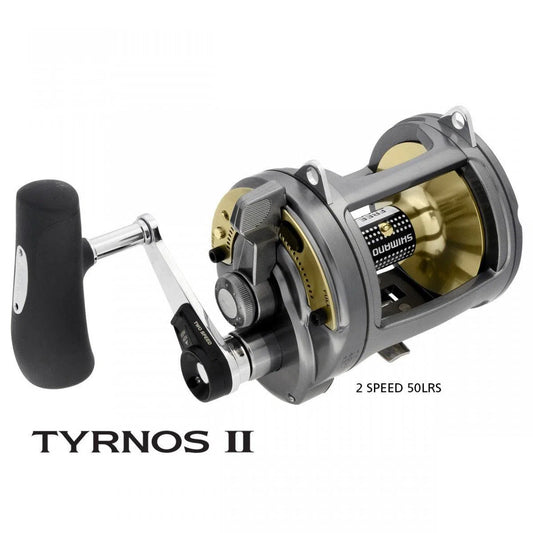 Shimano Tyrnos 2 Speed Overhead Reel-Reels - Overhead-Shimano-50LRS 2 Speed-Fishing Station