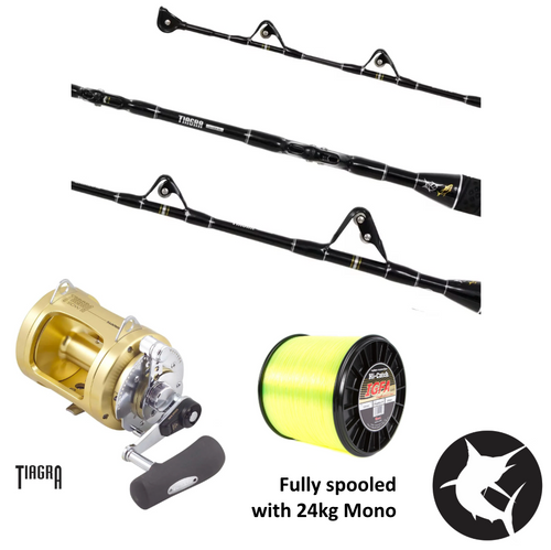Shimano 25 Tiagra Hyper 24KG / Tiagra 50WLRSA Game Combo