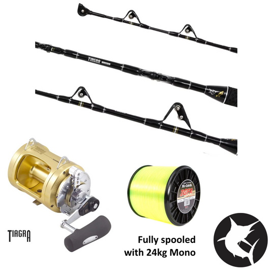 Shimano 25 Tiagra Hyper 24KG / Tiagra 50WLRSA Game Combo