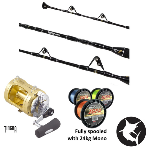 Shimano 25 Tiagra Hyper 24KG / Tiagra 50WLRSA Game Combo