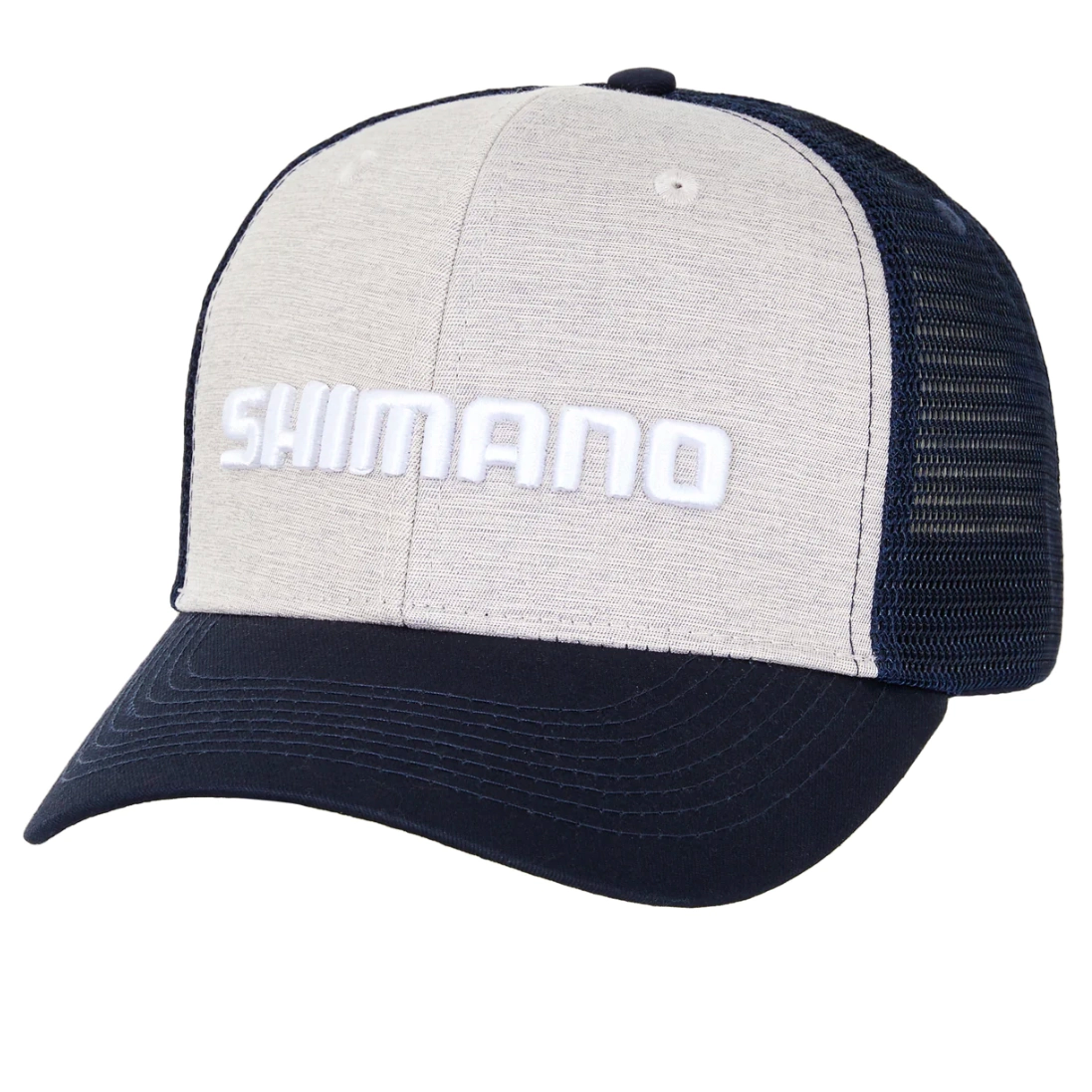 Shimano Coltsniper Trucker II Cap-Hats & Headwear-Shimano-Navy/Grey-Fishing Station